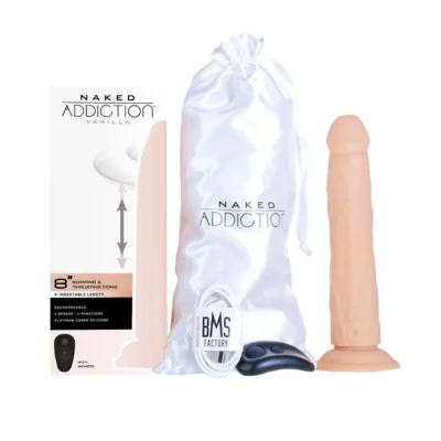 Фалоімітатор з ротацією та пульсацією Naked ADDICTION 8″ Rotating & Thrusting Dong - Vanilla 29 Зображення Фалоімітатор з ротацією та пульсацією Naked ADDICTION 8″ Rotating & Thrusting Dong - Vanilla