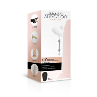 Фалоімітатор з ротацією та пульсацією Naked ADDICTION 8″ Rotating & Thrusting Dong - Vanilla 31 Зображення Фалоімітатор з ротацією та пульсацією Naked ADDICTION 8″ Rotating & Thrusting Dong - Vanilla