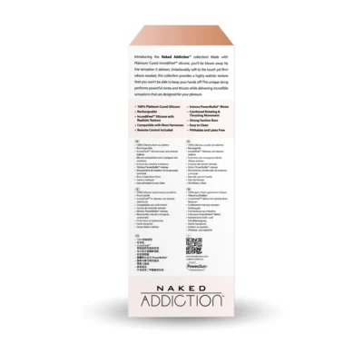 Фалоімітатор з ротацією та пульсацією Naked ADDICTION 8″ Rotating & Thrusting Dong - Vanilla 32 Зображення Фалоімітатор з ротацією та пульсацією Naked ADDICTION 8″ Rotating & Thrusting Dong - Vanilla