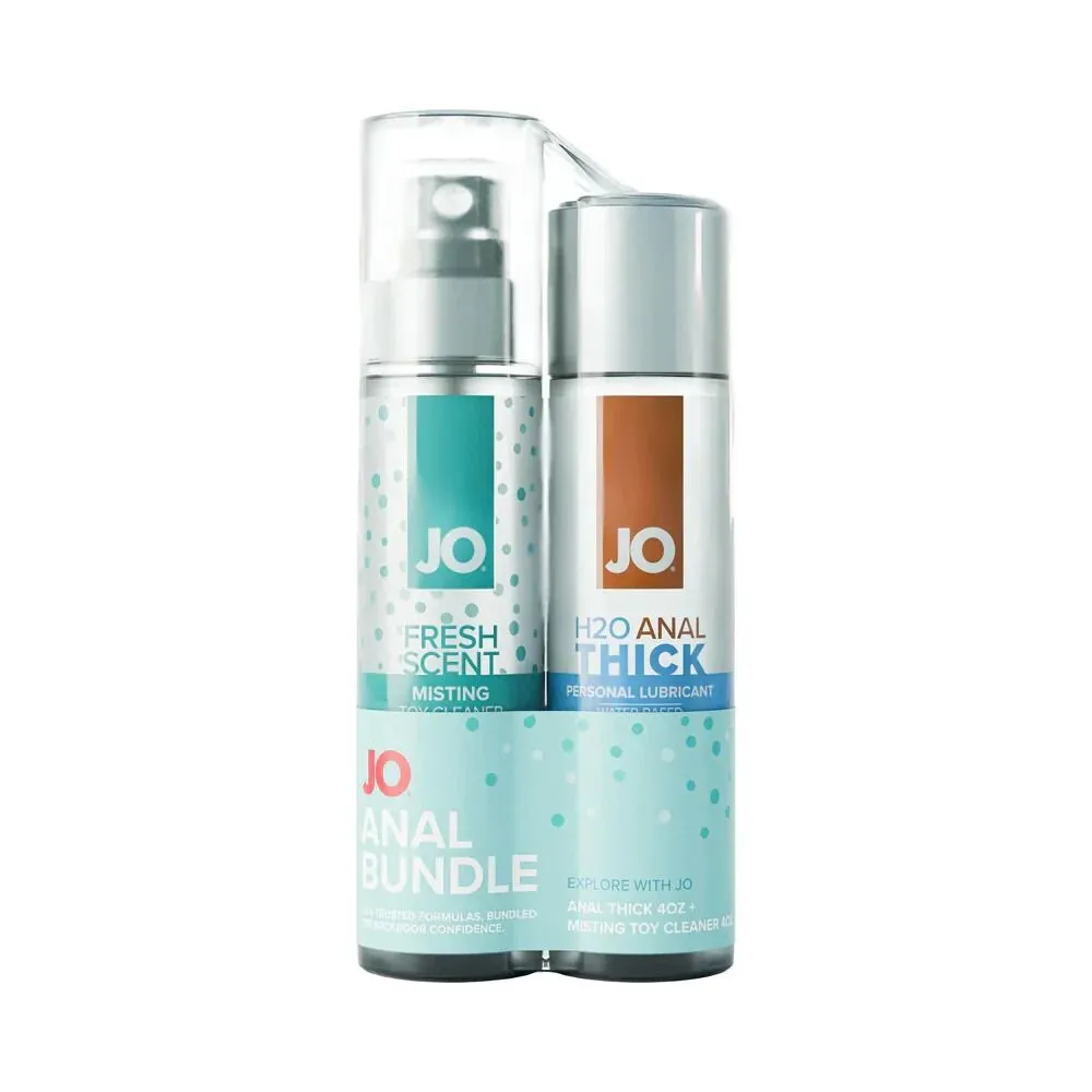 Комплект JO Anal Bundle - Anal Thick 120 мл + Misting Toy Cleaner 120 мл 2 Комплект JO Anal Bundle - Anal Thick 120 мл + Misting Toy Cleaner 120 мл