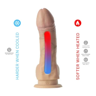 Зображення Фалоімітатор SilexD Legends - Juan Lucho Dildo 9" двошаровий, силікон+Silexpan