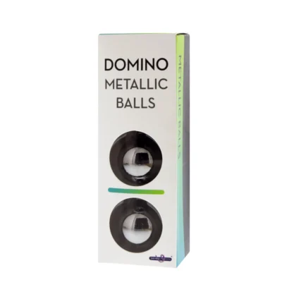 Зображення Вагінальні кульки DOMINO METALLIC BALLS, SILVER