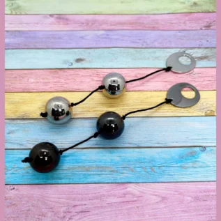 Зображення Вагінальні кульки DOMINO METALLIC BALLS