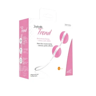Alternative view of Вагінальні кульки Joydivision Joyballs Trend, рожево-білі, 3,5 см