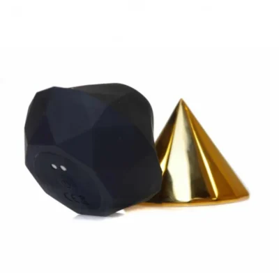 Зображення Вакуумний стимулятор клітора Diamond Air Massager USB 7 Function золотий