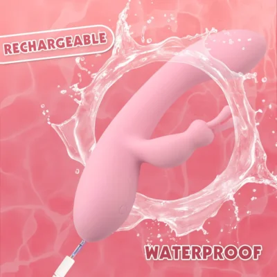 Зображення Кролик вібратор Chisa Aphrovibe Jumping Rabbit, рожевий