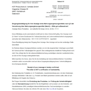 Зображення Збуджуючі краплі для двох ERO Butterfly Flirt Drops, 30 мл