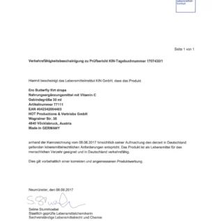 Зображення Збуджуючі краплі для двох ERO Butterfly Flirt Drops, 30 мл