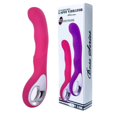 Вібратор G-spot 10 функцій USB Pink
