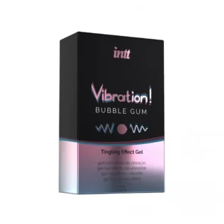 Зображення Рідкий вібратор Intt Vibration Bubble Gum зі смаком жуйки, 15 мл