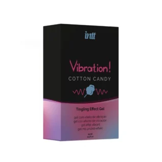 Зображення Рідкий вібратор INTT Vibration Cotton Candy зі смаком солодкої вати, 15 мл