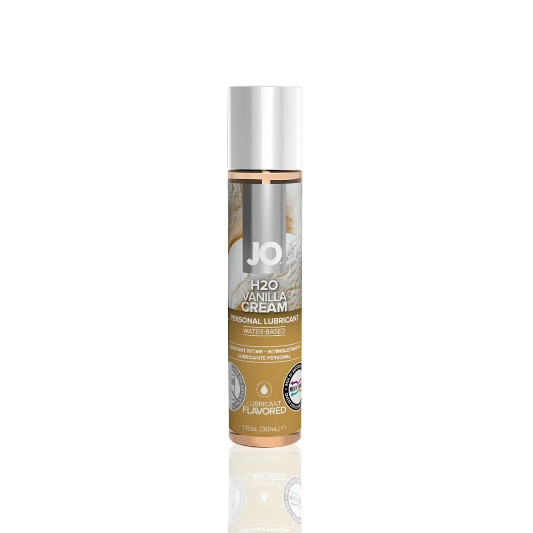 Змазка на водній основі JO H2O Vanilla Cream 30ml 3 Змазка на водній основі JO H2O Vanilla Cream 30ml