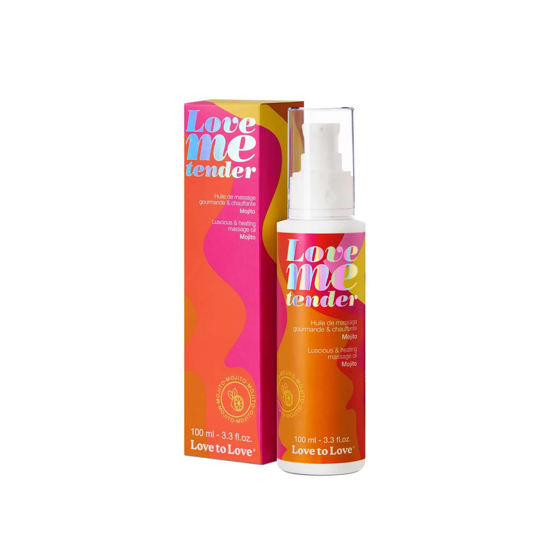 Масажна олія Love To Love - Love Me Tender, Mojito 100ml 3 Масажна олія Love To Love - Love Me Tender, Mojito 100ml