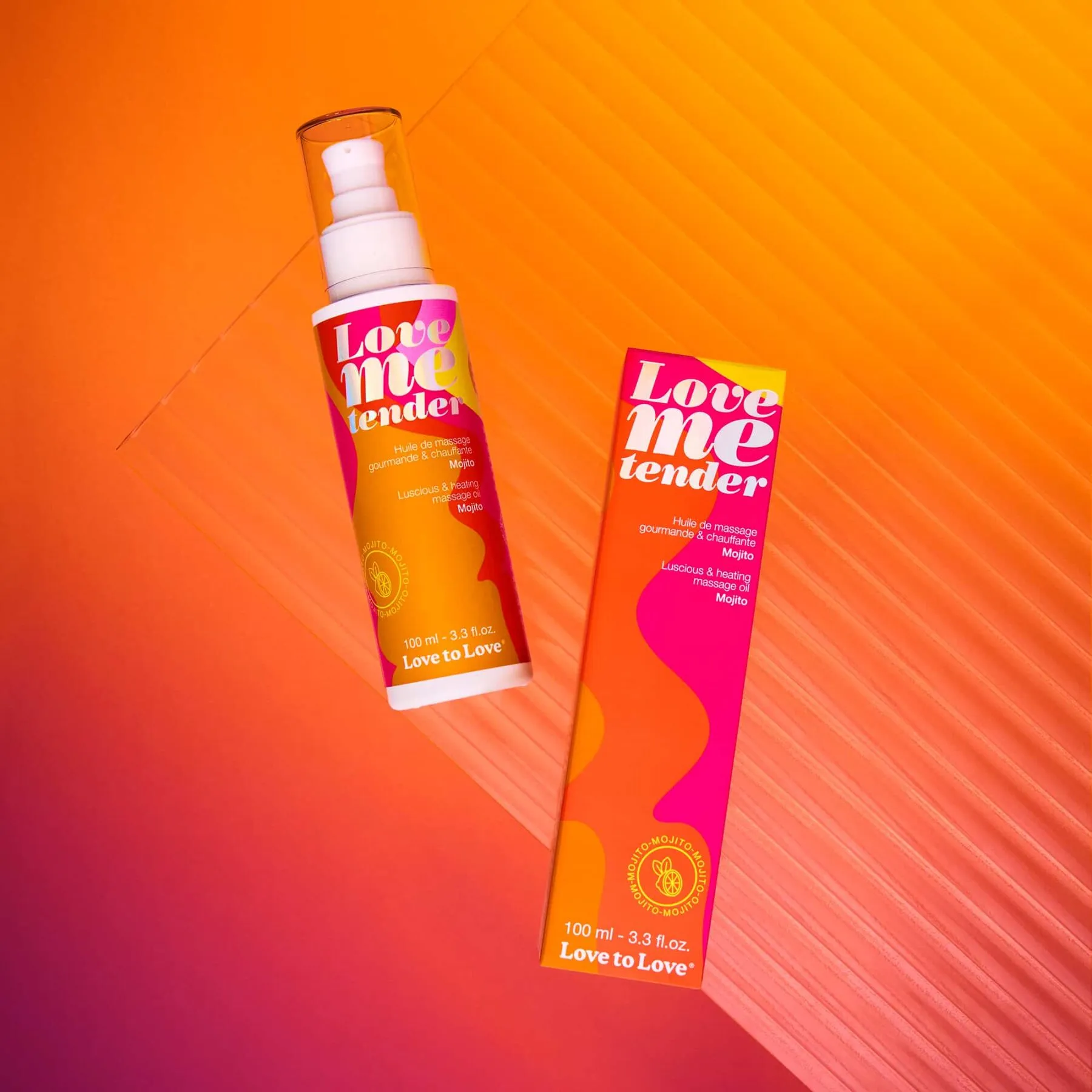 Масажна олія Love To Love - Love Me Tender, Mojito 100ml 4 Масажна олія Love To Love - Love Me Tender, Mojito 100ml - Зображення 2
