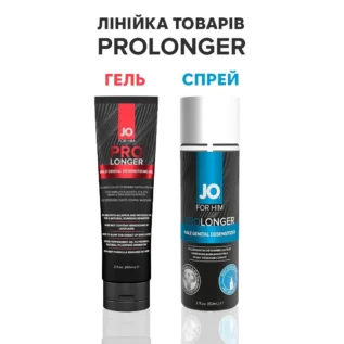 Зображення Пролонгер гель JO Prolonger Gel (60 мл) з олією перцевої м’яти, гвоздикового перцю та пачулів