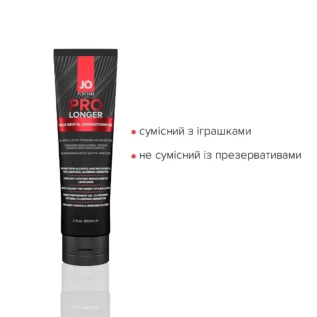 Зображення Пролонгер гель JO Prolonger Gel (60 мл) з олією перцевої м’яти, гвоздикового перцю та пачулів