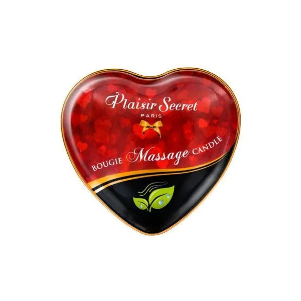 Масажна свічка серце Plaisirs Secrets Natural 35ml 4 Масажна свічка серце Plaisirs Secrets Natural 35ml - Зображення 2