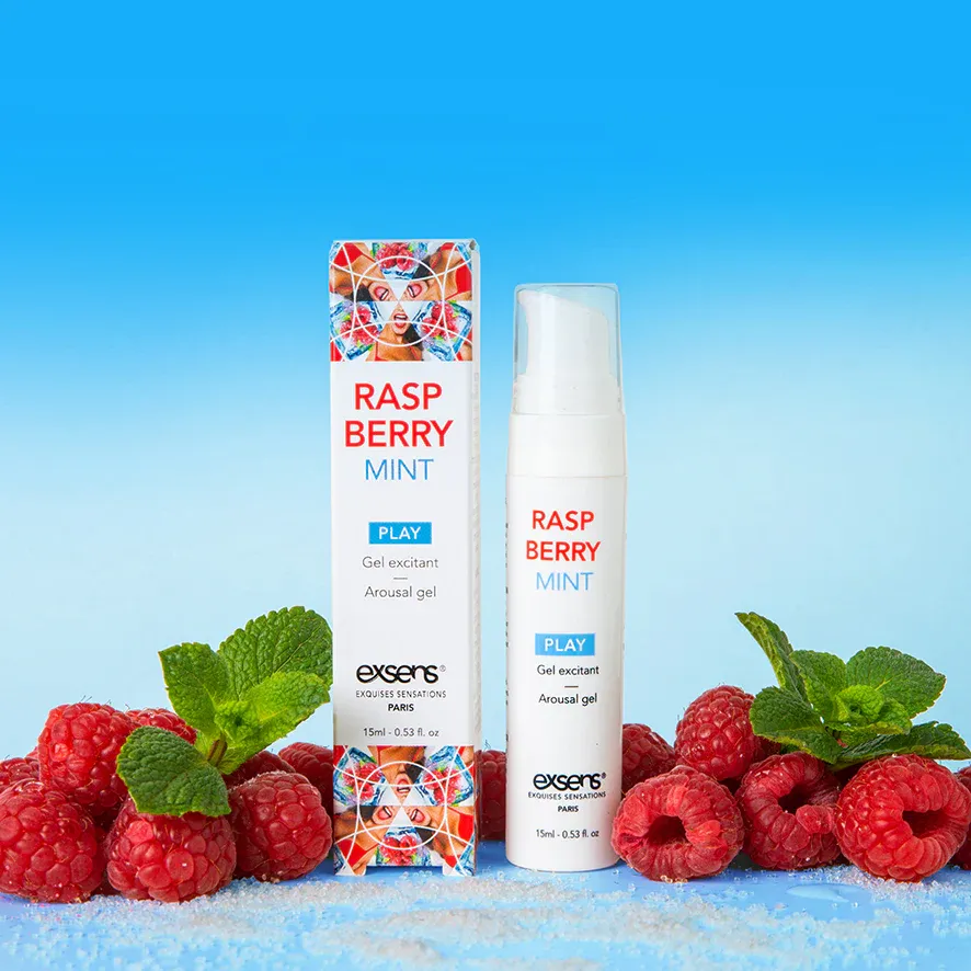 Стимулювальний гель EXSENS Kissable Raspberry Mint 15ml 6 Стимулювальний гель EXSENS Kissable Raspberry Mint 15ml - Зображення 4