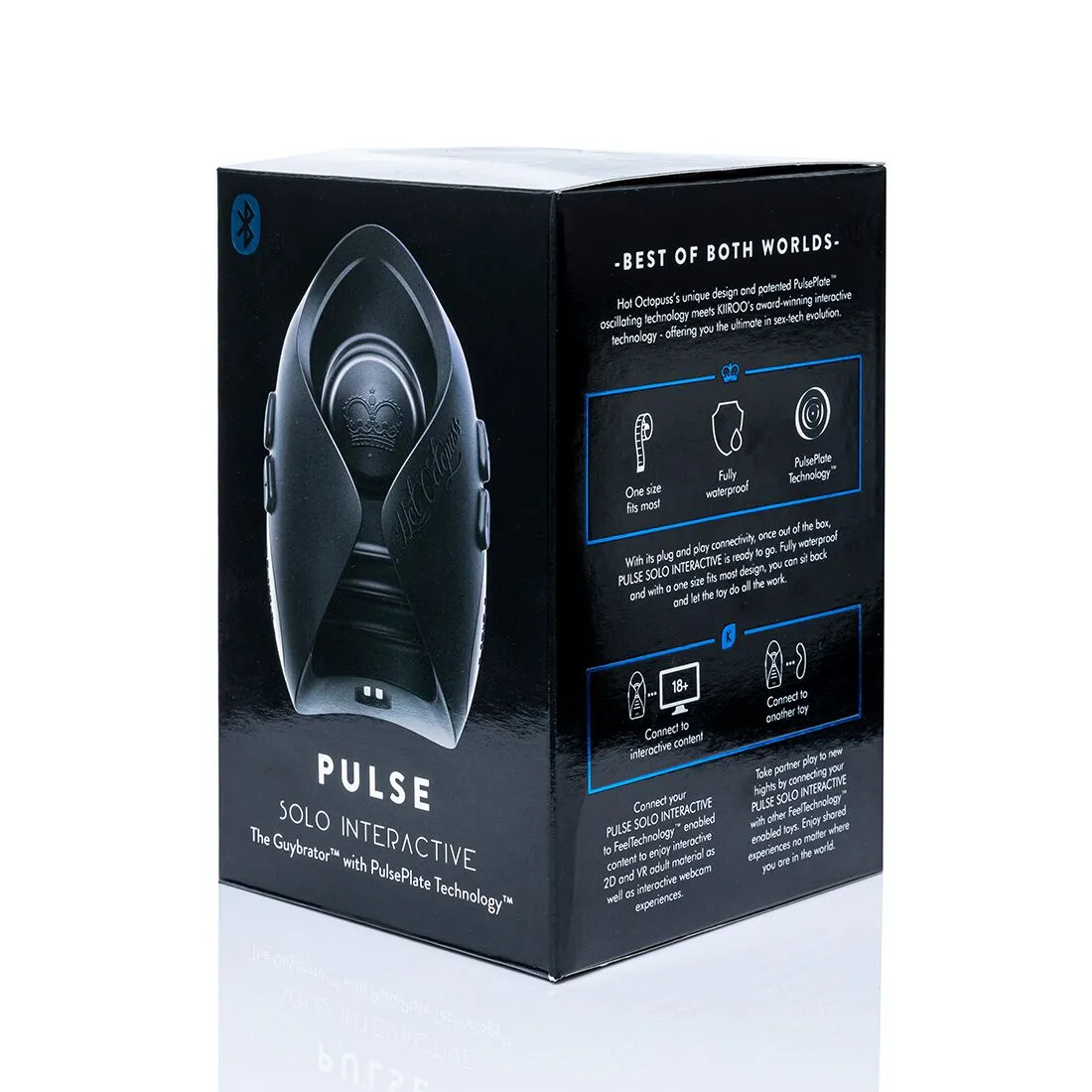 Інтерактивний мастурбатор Hot Octopuss Pulse Solo Interactive powe by KIIROO 10 Інтерактивний мастурбатор Hot Octopuss Pulse Solo Interactive powe by KIIROO - Зображення 8