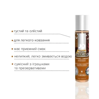 Лубрикант на водній основі JO H2O Gingerbread 30ml 8 Лубрикант на водній основі JO H2O Gingerbread 30ml - Зображення 3