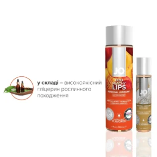 Комплект JO GWP Peaches & CreamPeachy Lips 120 мл & H2O Vanilla 30ml 9 Зображення Комплект JO GWP Peaches & CreamPeachy Lips 120 мл & H2O Vanilla 30ml