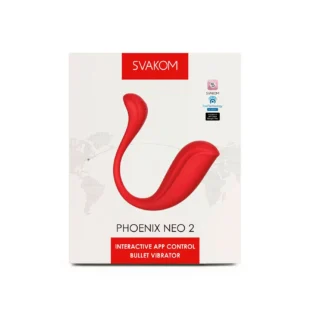 Зображення Інтерактивне віброяйце Svakom Phoenix Neo 2 Red