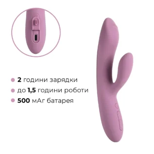 Зображення Смарт вібратор-кролик з перлинною стимуляцією точки G Svakom Trysta Neo