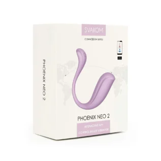 Інтерактивне віброяйце Svakom Phoenix Neo 2 Pastel Lilac 21 Зображення Інтерактивне віброяйце Svakom Phoenix Neo 2 Pastel Lilac