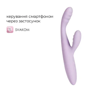 Зображення Тонкий кролик-вібратор Svakom Cici+ 2 Lilac
