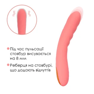 Смарт-вібратор з пульсацією Svakom Ava Neo Peach Pink 16 Зображення Смарт-вібратор з пульсацією Svakom Ava Neo Peach Pink