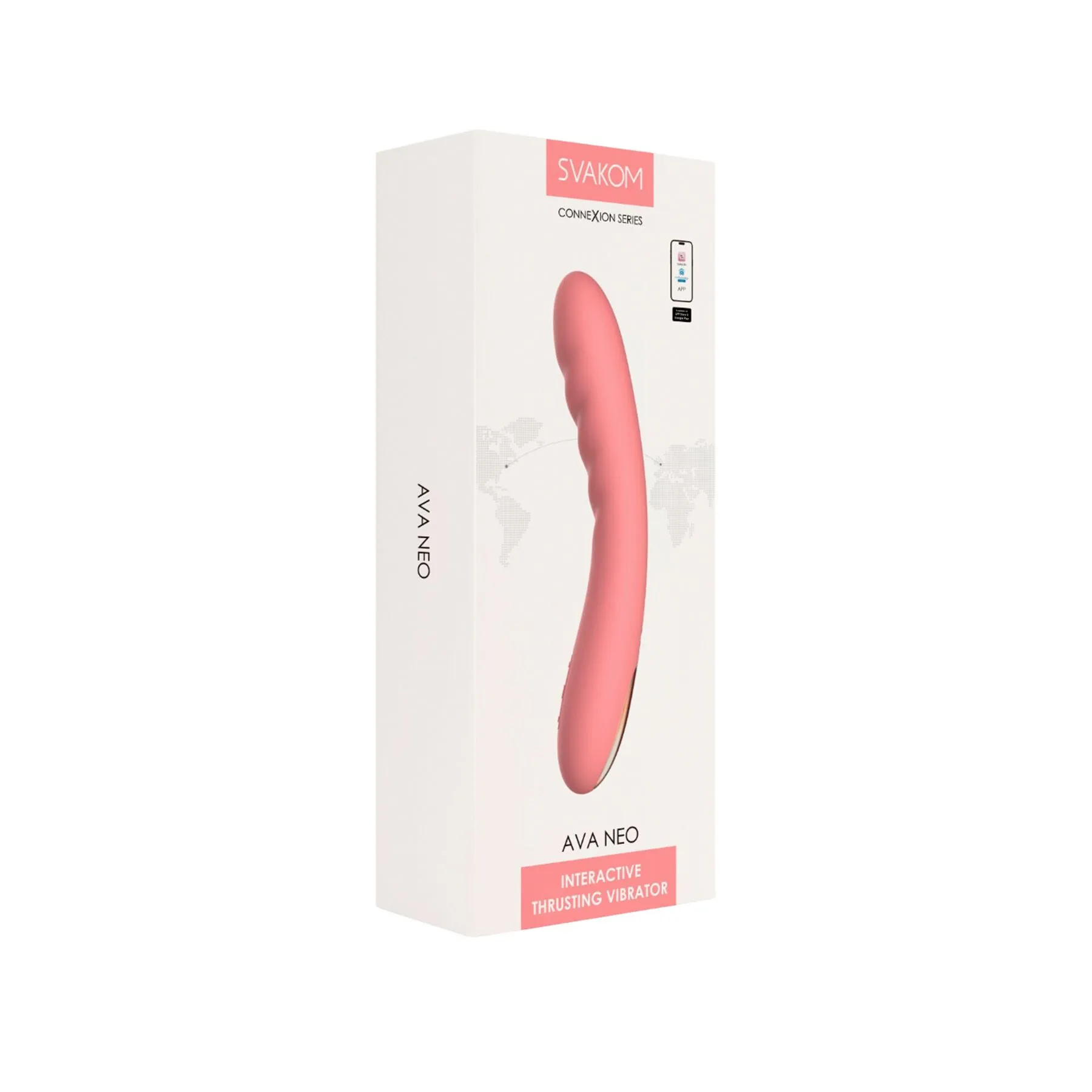 Смарт-вібратор з пульсацією Svakom Ava Neo Peach Pink 12 Смарт-вібратор з пульсацією Svakom Ava Neo Peach Pink - Зображення 10