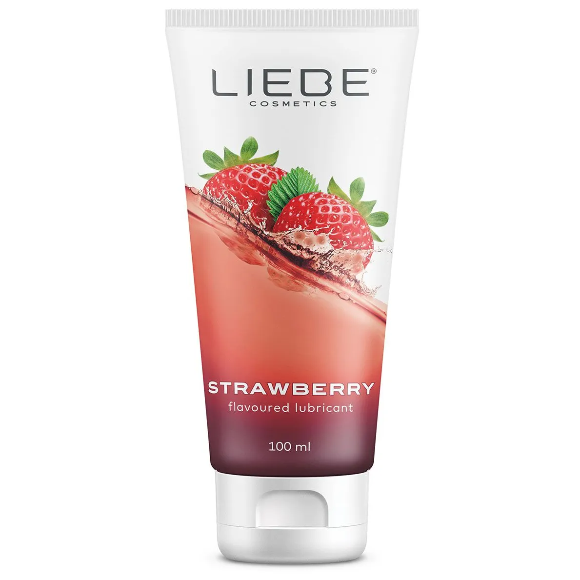 Лубрикант на водній основі Liebe Lubricant Strawberry 100ml 3 Лубрикант на водній основі Liebe Lubricant Strawberry 100ml