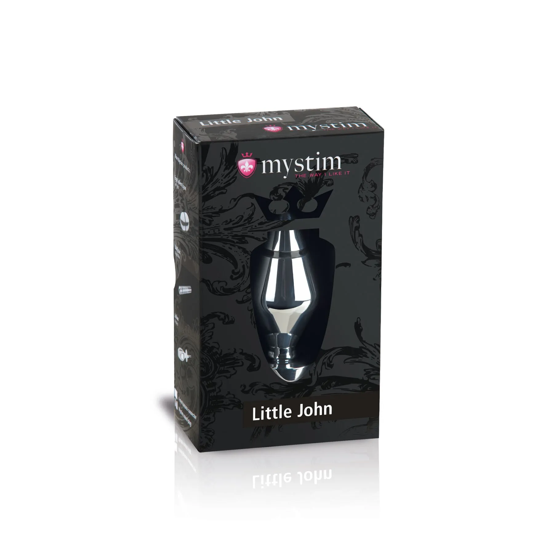 Металева анальна пробка Mystim Little John для електростимулятора, діаметр 4см 8 Металева анальна пробка Mystim Little John для електростимулятора, діаметр 4см - Зображення 6