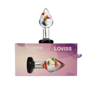 Alternative view of Розкішна анальна пробка Loviss Helichrysum Anal Plug зі справжнім безсмертником усередині