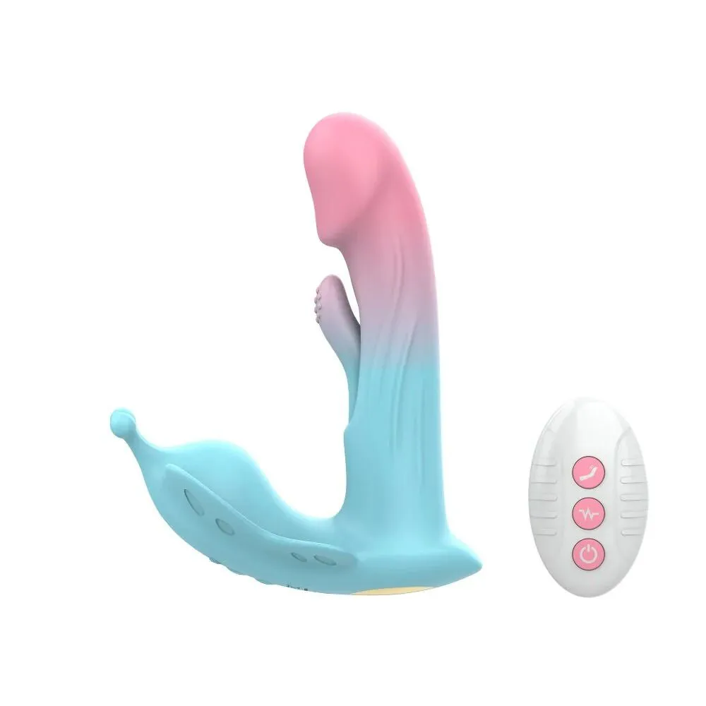 Вібратор Loviss Becky Trigger Panty Vibrator, носимий, вібрація + манливий рух, пульт ДК 3 Вібратор Loviss Becky Trigger Panty Vibrator, носимий, вібрація + манливий рух, пульт ДК