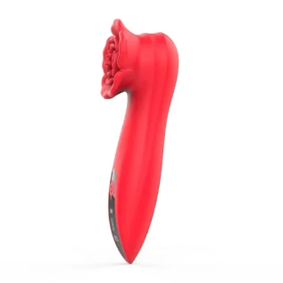 Зображення Розкішний вібратор для клітора Loviss Tona Rose Vibrator, у вигляді троянди, 9 режимів