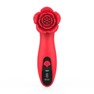 Alternative view of Розкішний вібратор для клітора Loviss Tona Rose Vibrator, у вигляді троянди, 9 режимів