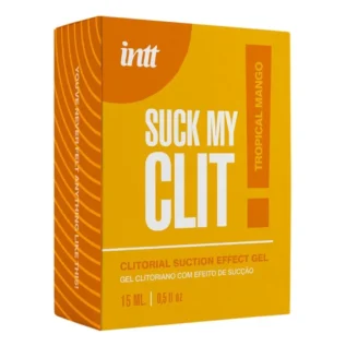 Смоктайзер для клітора Intt Suck My Clit Tropical Mango (15 мл), манго, гель з ефектом посмоктування 13 Зображення Смоктайзер для клітора Intt Suck My Clit Tropical Mango (15 мл), манго, гель з ефектом посмоктування
