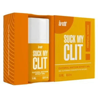 Смоктайзер для клітора Intt Suck My Clit Tropical Mango (15 мл), манго, гель з ефектом посмоктування 12 Зображення Смоктайзер для клітора Intt Suck My Clit Tropical Mango (15 мл), манго, гель з ефектом посмоктування