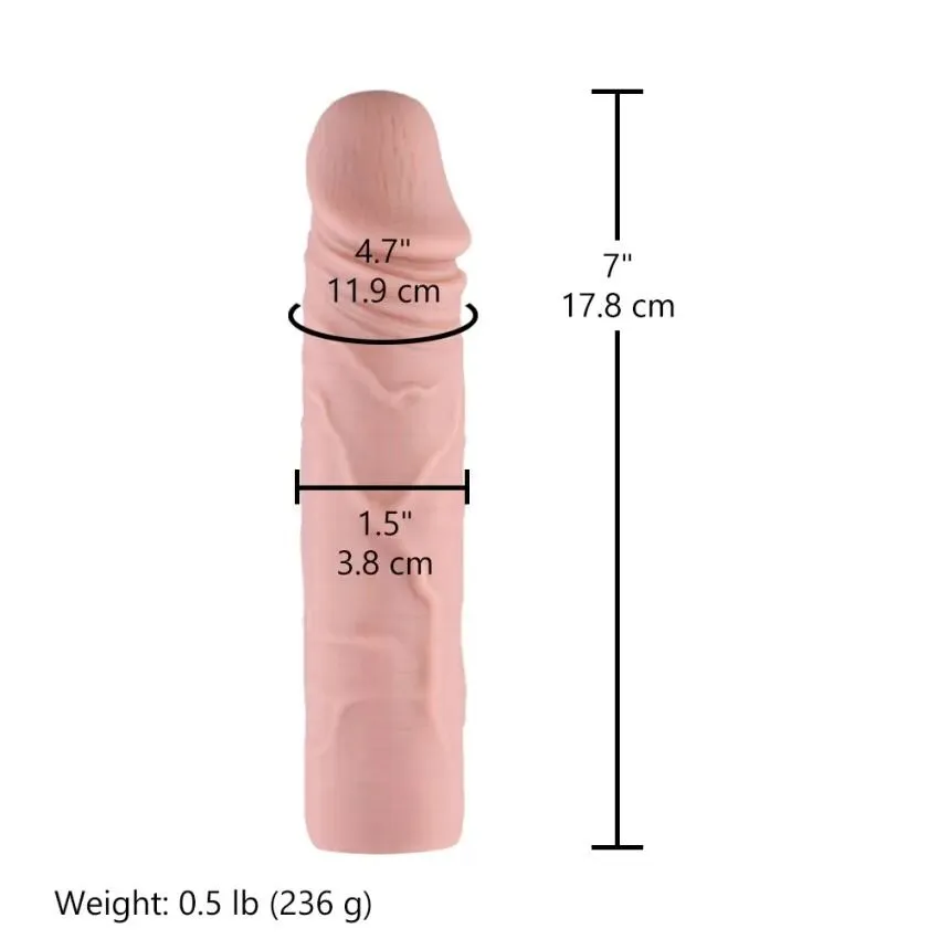 Силіконовий фалоімітатор для секс-машин Hismith 7" Silicone Dildo, система KlicLok 6 Силіконовий фалоімітатор для секс-машин Hismith 7" Silicone Dildo, система KlicLok - Зображення 4