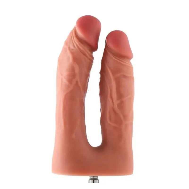 Подвійний фалоімітатор для секс-машин Hismith Silicone Double Penetrator Dildo, система KlicLok 3 Подвійний фалоімітатор для секс-машин Hismith Silicone Double Penetrator Dildo, система KlicLok