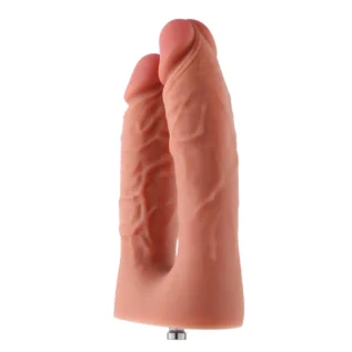 Подвійний фалоімітатор для секс-машин Hismith Silicone Double Penetrator Dildo, система KlicLok 14 Зображення Подвійний фалоімітатор для секс-машин Hismith Silicone Double Penetrator Dildo, система KlicLok