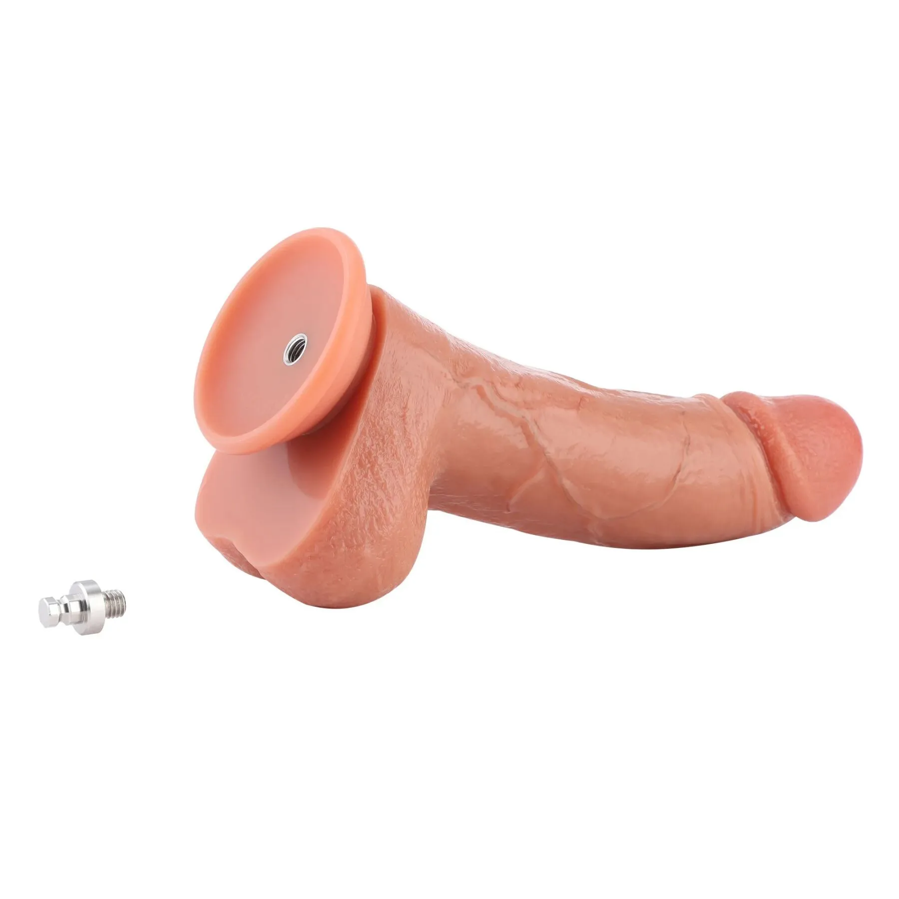 Фалоімітатор для секс-машин Hismith 8.25" Dual-density dildo with veins, система KlicLok 13 Фалоімітатор для секс-машин Hismith 8.25" Dual-density dildo with veins, система KlicLok - Зображення 11