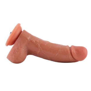 Фалоімітатор для секс-машин Hismith 8.25" Dual-density dildo with veins, система KlicLok 22 Фалоімітатор для секс-машин Hismith 8.25" Dual-density dildo with veins, система KlicLok - Зображення 8