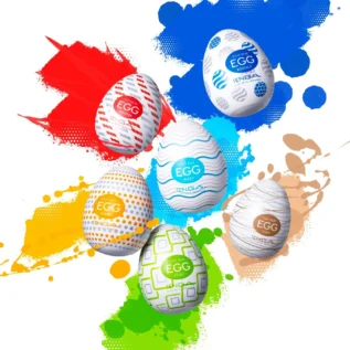 Набір мастурбаторів-яєць Tenga Egg Standard 3 Pack 1 (Wavy, Starry, Cubic) 18 Зображення Набір мастурбаторів-яєць Tenga Egg Standard 3 Pack 1 (Wavy, Starry, Cubic)