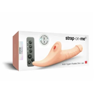 Зображення Вібронасадка для страпону з вакуумною стимуляцією Strap-On-Me Multi Orgasm Realistic Dildo