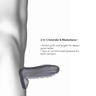 Насадка на член Manwan RYZER MAX 11 Зображення Насадка на член Manwan RYZER MAX