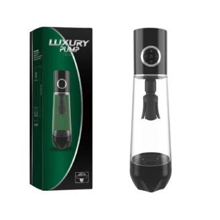 Alternative view of Автоматична вакуумна помпа Men Powerup Luxury Pump з вібромасажем