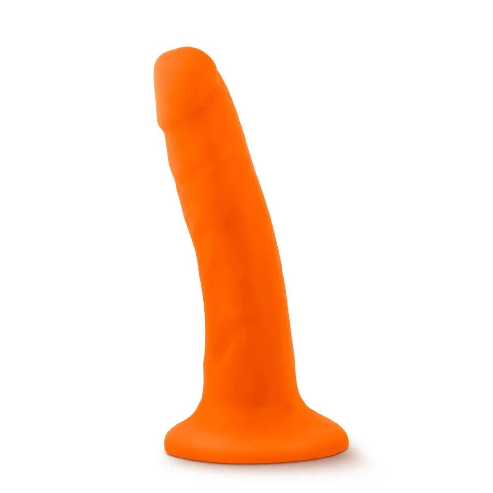 Фалоімітатор NEO 6INCH DUAL DENSITY cock NEON ORANGE 3 Фалоімітатор NEO 6INCH DUAL DENSITY cock NEON ORANGE
