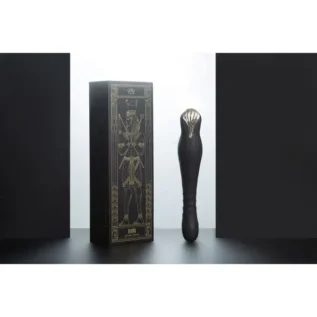 Alternative view of Вібромасажер з фрикціями і управлінням зі смартфона ZALO KING, Obsidian Black